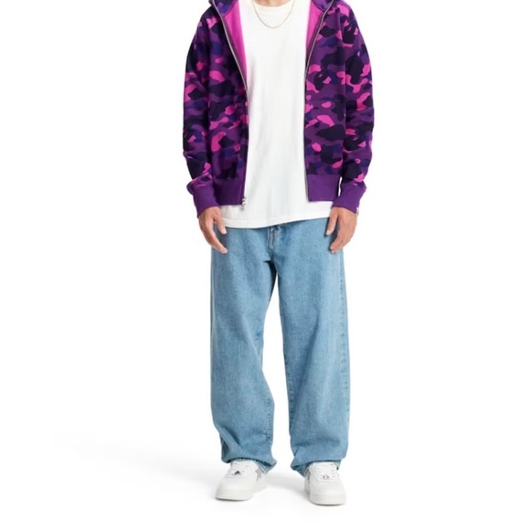 BAPE Color Camo Shark Full Zip Hoodie - Picture 4 of 11